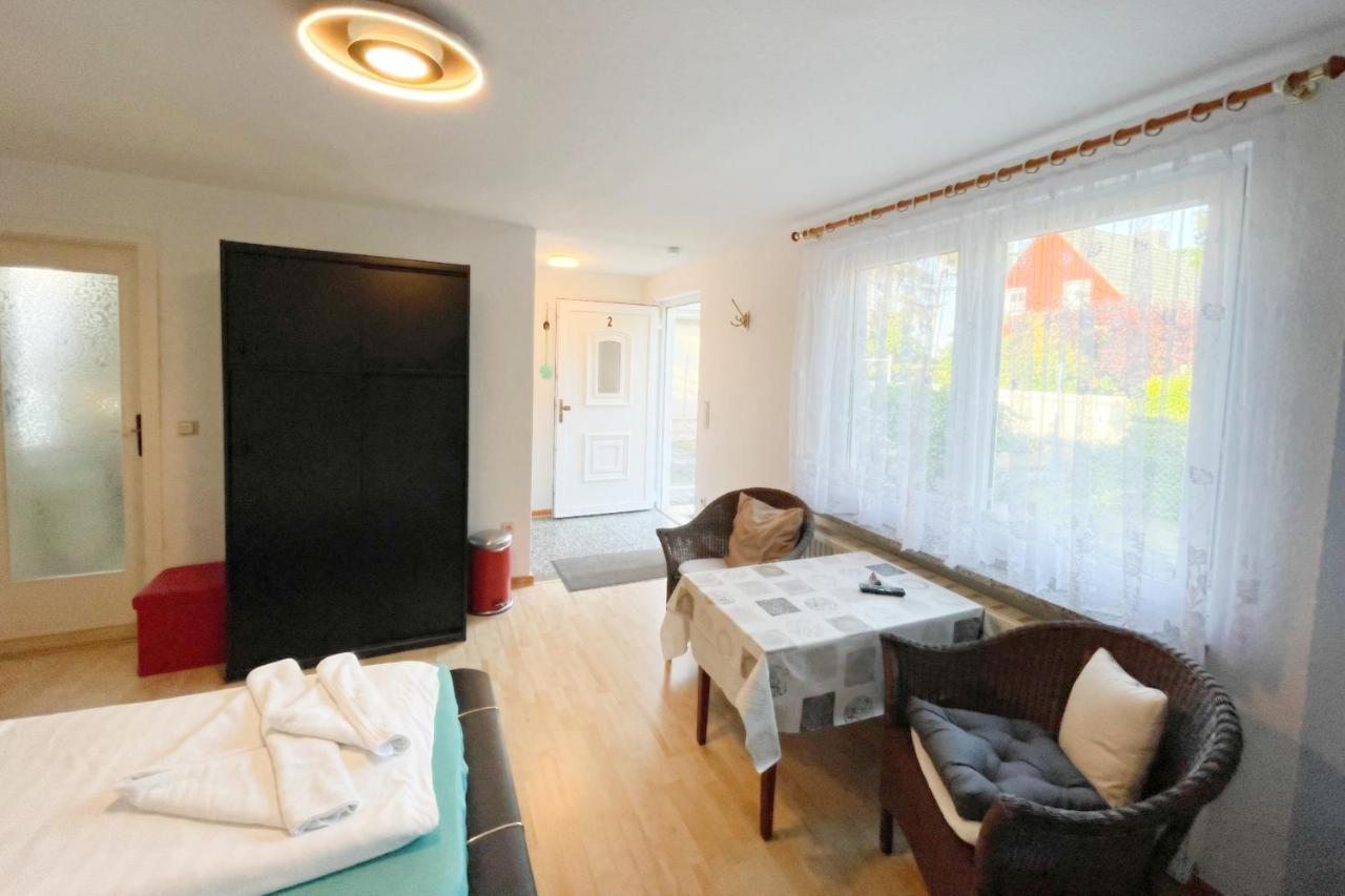 Bungalow Bergstrasse 3 Ferienwohnung 2 Kölpinsee Kültér fotó