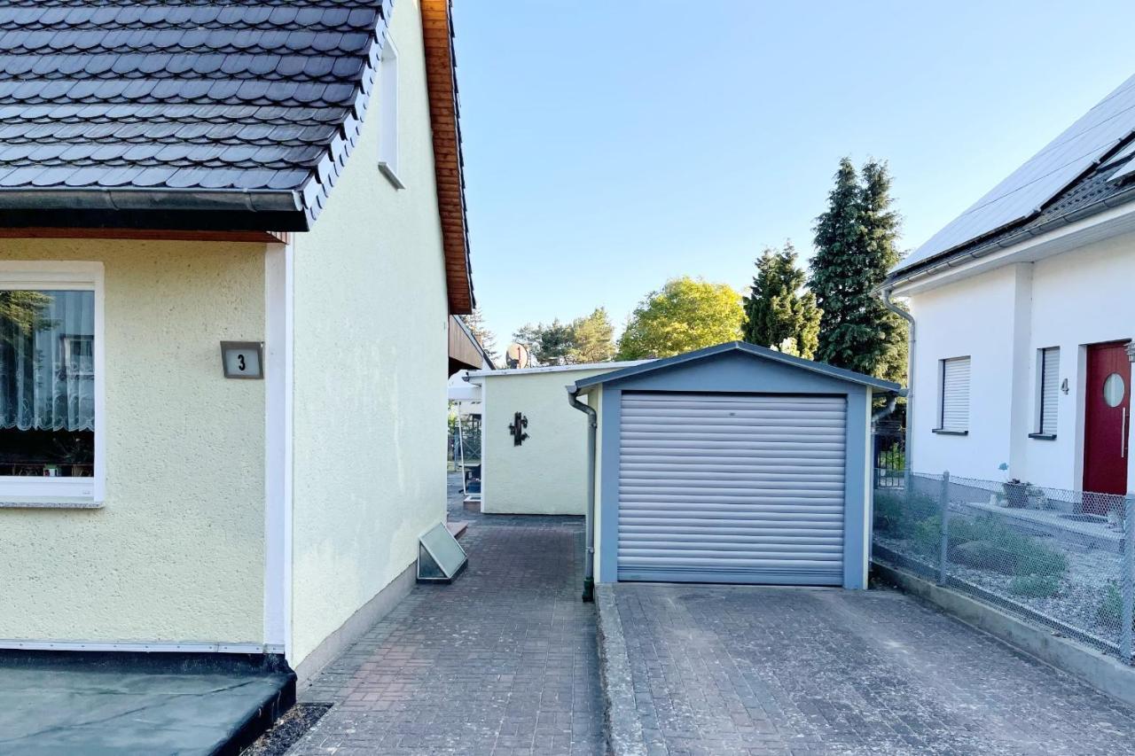 Bungalow Bergstrasse 3 Ferienwohnung 2 Kölpinsee Kültér fotó